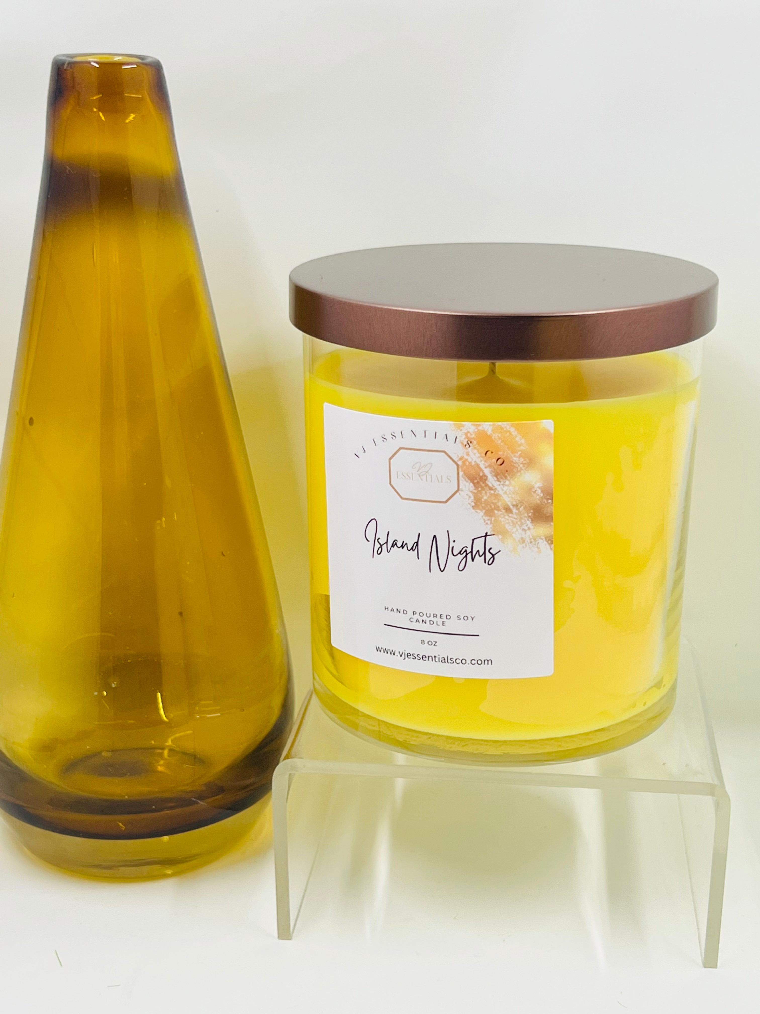 Island Nights Everyday Candle Collection VJ Essentials Co.