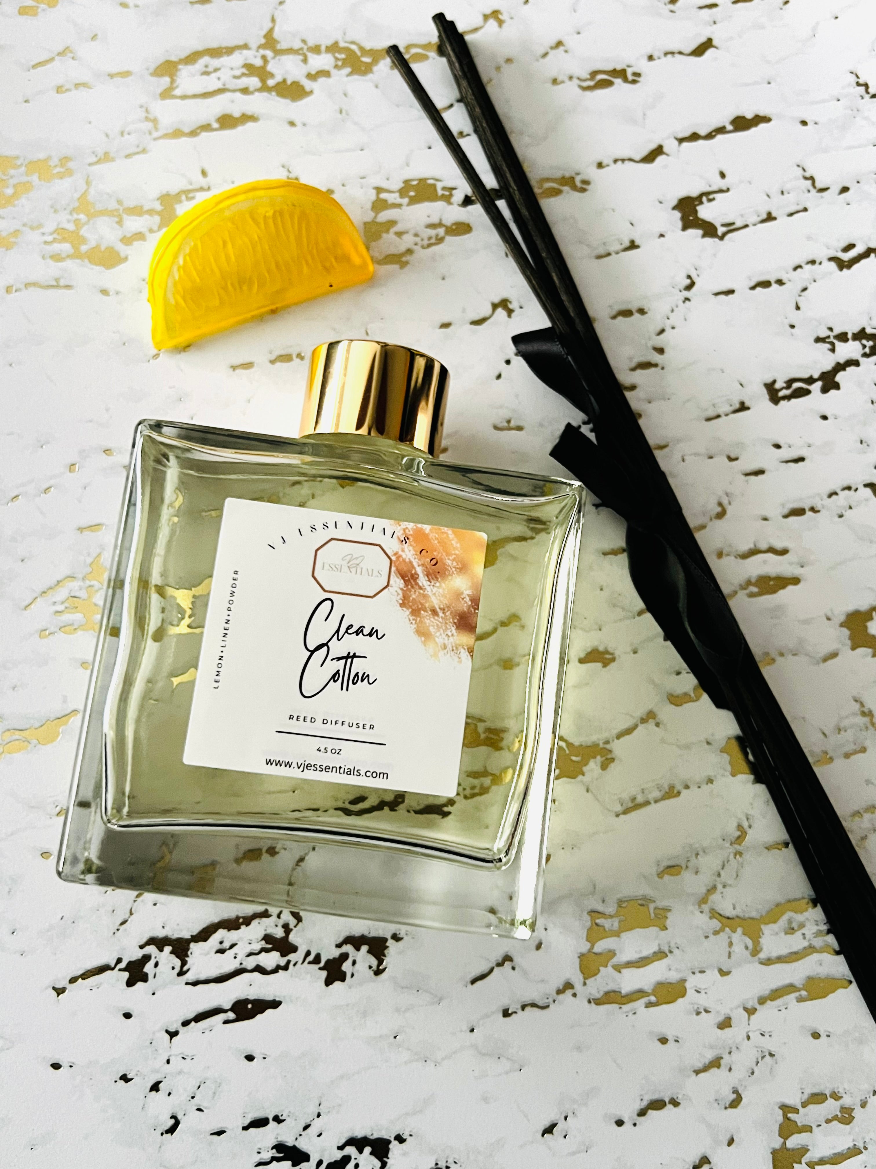 Clean Cotton Reed Diffuser – VJ Essentials Co.