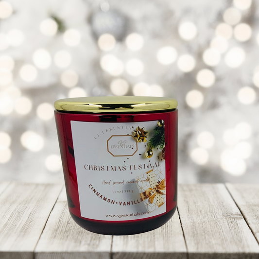 Christmas Festival Candle - Seasonal Candle Collection