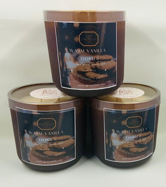 Warm Vanilla Cookies Candle - Seasonal Candle Collection